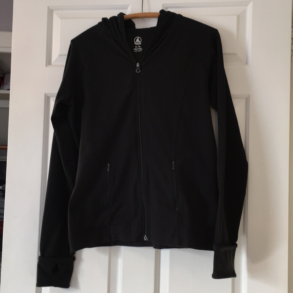 Yoga Hoodie with Thumb Holes - stretchy & cozy!